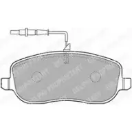 Тормозные колодки дисковые DELPHI LP1836 ET0V9 JE 6132612