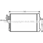 Радиатор кондиционера AVA QUALITY COOLING FLS1QHB 6223164 MS5484 M 90XVMB