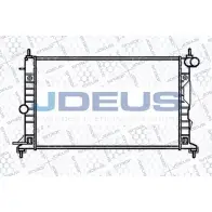 Радиатор охлаждения двигателя JDEUS KUD7W 020M53 4ASO WXH Opel Vectra (B) 2 Хэтчбек 2.2 DTI 16V (F68) 125 л.с. 2000 – 2003