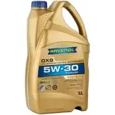 Моторное масло синтетическое DXG SAE 5W-30, 5 л RAVENOL GL6O G 111112400501999 9991026 4014835732353