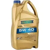 Моторное масло синтетическое легкотекучее VDL SAE 5W-40, 5 л