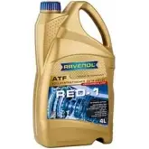 Трансмиссионное масло в акпп синтетическое 121111700401999 RAVENOL ATF RED-1, 4 л RAVENOL 4014835719095 9999754 121111700401999 OY2QI 1J