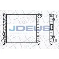 Радиатор охлаждения двигателя JDEUS 025V05 21325160 0DIH8L4 JIS DJ6