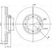 Тормозной диск Bosch D FD2135 0 986 BB4 292 3TH3U1 61502960