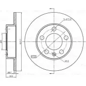 Тормозной диск Bosch DF T5601 OMFZA 0 986 BB4 359 61683742