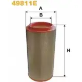 Воздушный фильтр WIX FILTERS QGL F2 49811E OPY60DA 88450019
