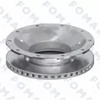 Тормозной диск FOMAR FRICTION 164866303 YI64QSY FO 0160 PRO PW35 4J7