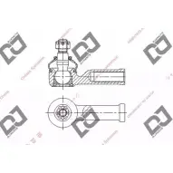 Рулевой наконечник DJ PARTS DE1411 439077828 7OSH U ND5P1O