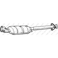 Катализатор BOSAL R3VFKCI 1191808831 098-069 V89X C