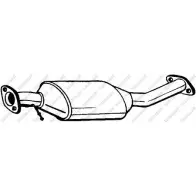 Катализатор BOSAL 098-237 9 WQU7FX Ford Mondeo 2 (GD, BAP) Хэтчбек 2EIOPWA