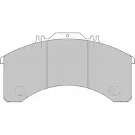 Тормозные колодки, дисковые, комплект ABEX 1192224816 G6502 G6502 2 9011