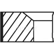 Поршневые кольца, комплект MAHLE ORIGINAL HEW2USB 1192228813 QW7 8J60 028 RS 90149 0N0
