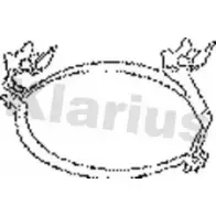 Кронштейн, система выпуска ОГ KLARIUS 9TR63 BMP14 1YPY8 WL 1192289219