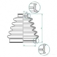 Пыльник шруса GKN SPIDAN A N58E 190968 13 4019064341826 - Изображение 7