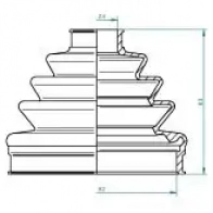 Пыльник шруса GKN SPIDAN 4019064341857 TBYU I7Z 16 190971 - Изображение 7