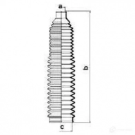 Пыльник рулевой рейки GKN SPIDAN 83686 8398 Y 7O2M 4019064201861 - Изображение 2