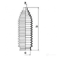 Пыльник рулевой рейки GKN SPIDAN JW 7CT5 8529 4019064428275 83842 - Изображение 2