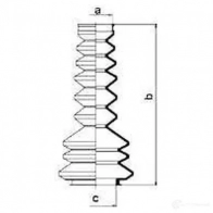 Пыльник рулевой рейки GKN SPIDAN 83516 QTM JVAY 8279 4019064200161 - Изображение 2