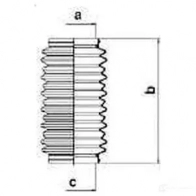 Пыльник рулевой рейки GKN SPIDAN 83659 4019064201595 NNT R2 8382 - Изображение 2