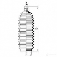 Пыльник рулевой рейки GKN SPIDAN 4019064428442 83859 8546 YMW S8 - Изображение 2