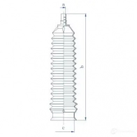 Пыльник рулевой рейки GKN SPIDAN 84163 8832 NKI DF8 4019064099185 - Изображение 2