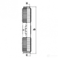 Пыльник рулевой рейки GKN SPIDAN FGJX W 4019064202332 8436 83741 - Изображение 2