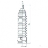 Пыльник рулевой рейки GKN SPIDAN 8886 4019064334569 84217 ILUI Z22 - Изображение 2