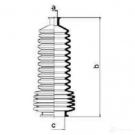 Пыльник рулевой рейки GKN SPIDAN 4019064428138 8515 83828 K5IR6 1 - Изображение 2