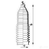 Пыльник рулевой рейки GKN SPIDAN 9G XMVR 8601 83921 4019064431107 - Изображение 2