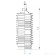 Пыльник рулевой рейки GKN SPIDAN 02I81 S 4019064099543 84199 8868 - Изображение 2