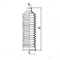 Пыльник рулевой рейки GKN SPIDAN U XATF 4019064202189 83726 8421 - Изображение 2