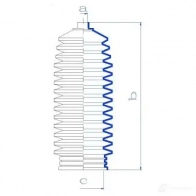 Пыльник рулевой рейки GKN SPIDAN 8779 R9S2N 7 84109 4019064678151 - Изображение 2