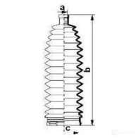 Пыльник рулевой рейки GKN SPIDAN 84094 8764 4019064422150 6PE3P J - Изображение 2