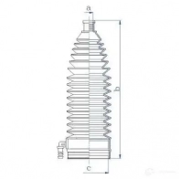Пыльник рулевой рейки GKN SPIDAN 4019064334514 ANE KF 84212 8881 - Изображение 2