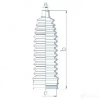 Пыльник рулевой рейки GKN SPIDAN 8931 84262 4019064341970 I Z8RX - Изображение 2