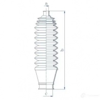 Пыльник рулевой рейки GKN SPIDAN 8V0K9C 7 8923 84254 4019064336891 - Изображение 2