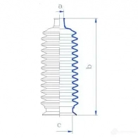 Пыльник рулевой рейки GKN SPIDAN GCM WPUC 84140 4019064098966 8810 - Изображение 2
