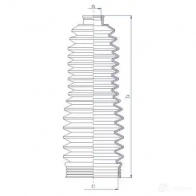 Пыльник рулевой рейки GKN SPIDAN 8848 W 2F57 4019064099345 84179 - Изображение 2
