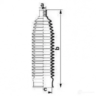 Пыльник рулевой рейки GKN SPIDAN 4019064646150 1ED4 3O 8679 84003 - Изображение 2
