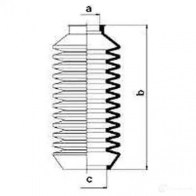Пыльник рулевой рейки GKN SPIDAN 1 MFDJ 83502 8267 4019064200024 - Изображение 2