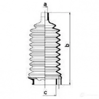 Пыльник рулевой рейки GKN SPIDAN 4019064202172 8420 LI6MPA T 83725 - Изображение 2
