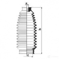 Пыльник рулевой рейки GKN SPIDAN 8394 0 VIFJRG 83678 4019064201786 - Изображение 2