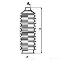 Пыльник рулевой рейки GKN SPIDAN 8444 4019064202417 83749 X3VD Y - Изображение 2
