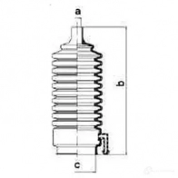 Пыльник рулевой рейки GKN SPIDAN 1QA5G L 8478 83786 4019064202769 - Изображение 2