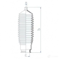 Пыльник рулевой рейки GKN SPIDAN 84112 W02X1 IB 8782 4019064678281 - Изображение 2