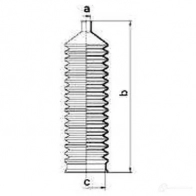 Пыльник рулевой рейки GKN SPIDAN 4019064201014 Q TO8QMO 83601 8350 - Изображение 2