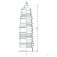 Пыльник рулевой рейки GKN SPIDAN 4019064334606 OZMU JD 84221 8890 - Изображение 2