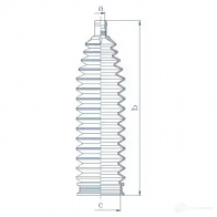 Пыльник рулевой рейки GKN SPIDAN 4019064336730 84238 Z2UT 5L 8907 - Изображение 2