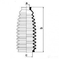 Пыльник рулевой рейки GKN SPIDAN 83871 HW HRWSP 4019064428565 8558 - Изображение 2