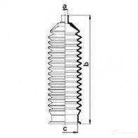 Пыльник рулевой рейки GKN SPIDAN 4019064431152 83923 8603 AS3 JVL - Изображение 2